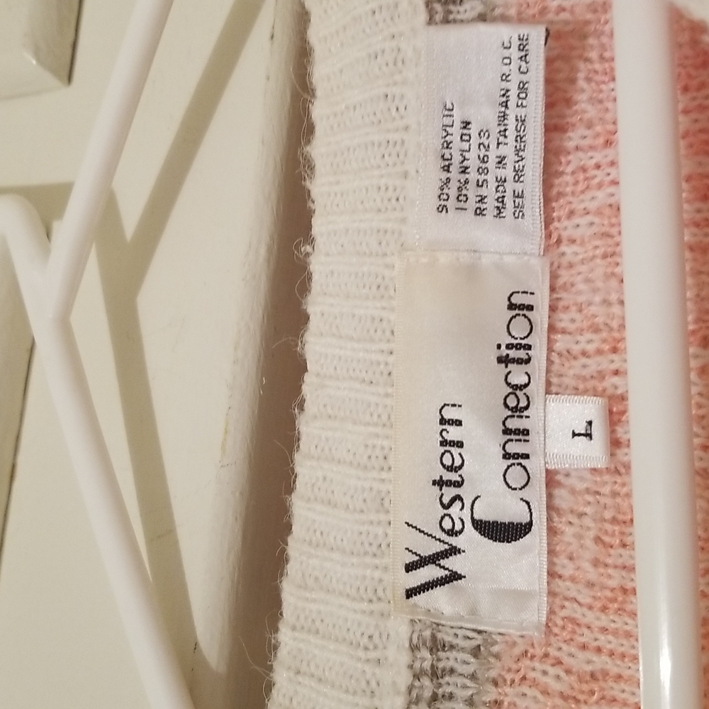 Western Connection Knit Patterned Sweater - image 7